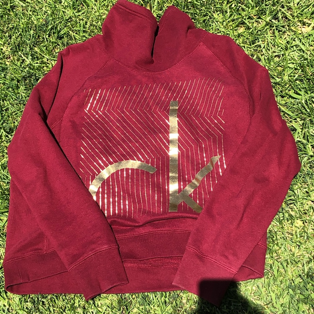 Burgundy Calvin Klein Hoodie